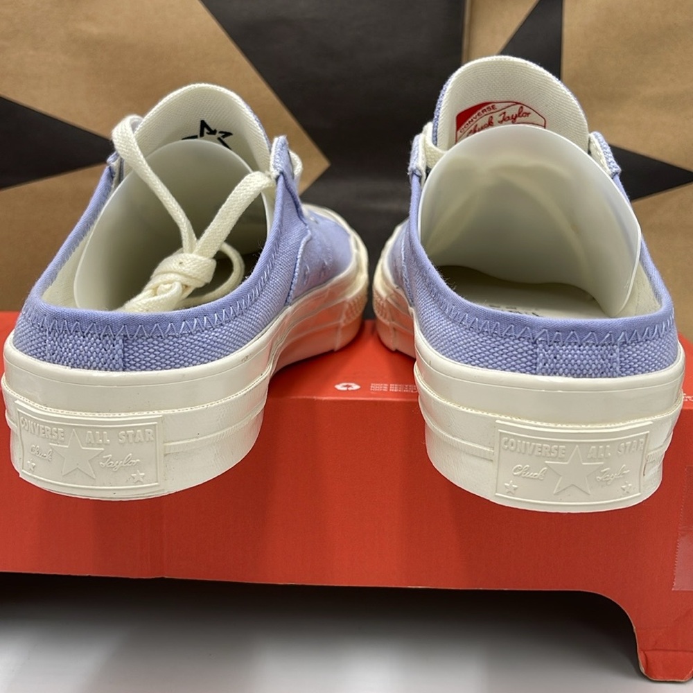 Converse WMNS Chuck 70 Mule 'Serene Sapphire' A00539C Lavender Sneakers - Picture 8 of 16